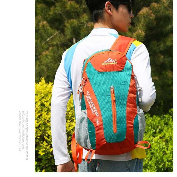 Schoolbag Backpack Outdoor Sports Mountaineering Bag Luggage Travel Bag School Bag Men's and Women's Hiking Ultra Light Portable Backpack