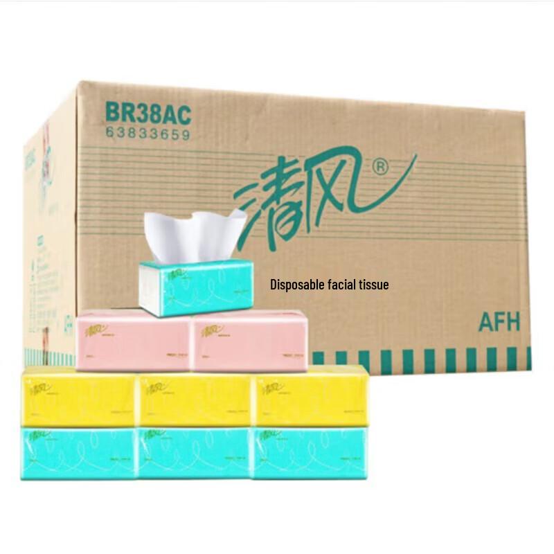 Qingfeng Soft Pack Facial Tissues