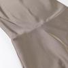 Spring 2025 Women's Fashion: European & American Style Backless Halterneck Silk Satin Short Dress