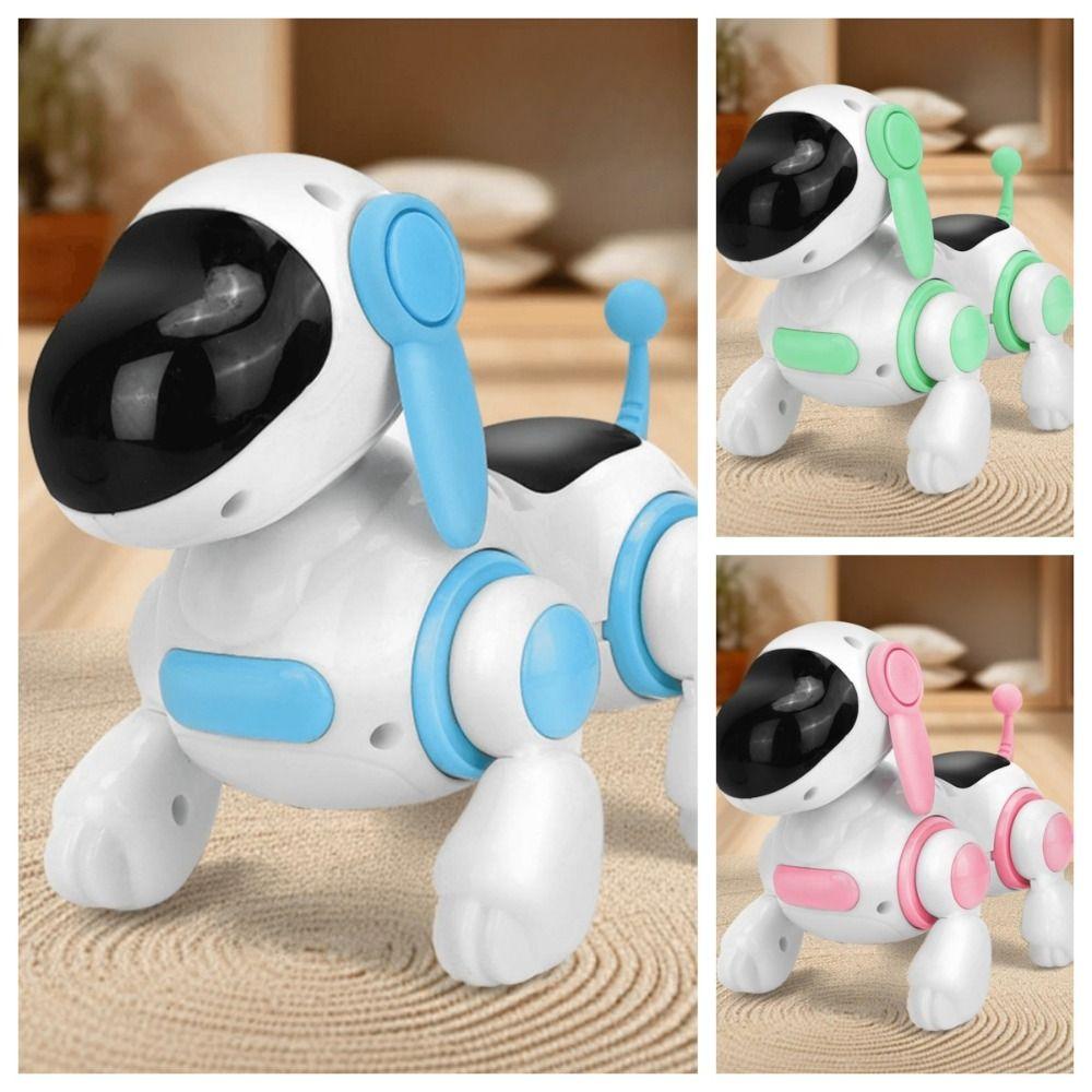 Plastic Dog Walking Dancing Toy Puzzle Toy Robot Electronic Dog  Valentine's Birthday
