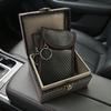 Big Size Car Key Storage Case With Security Function And Carbon Fiber Look For Multiple access