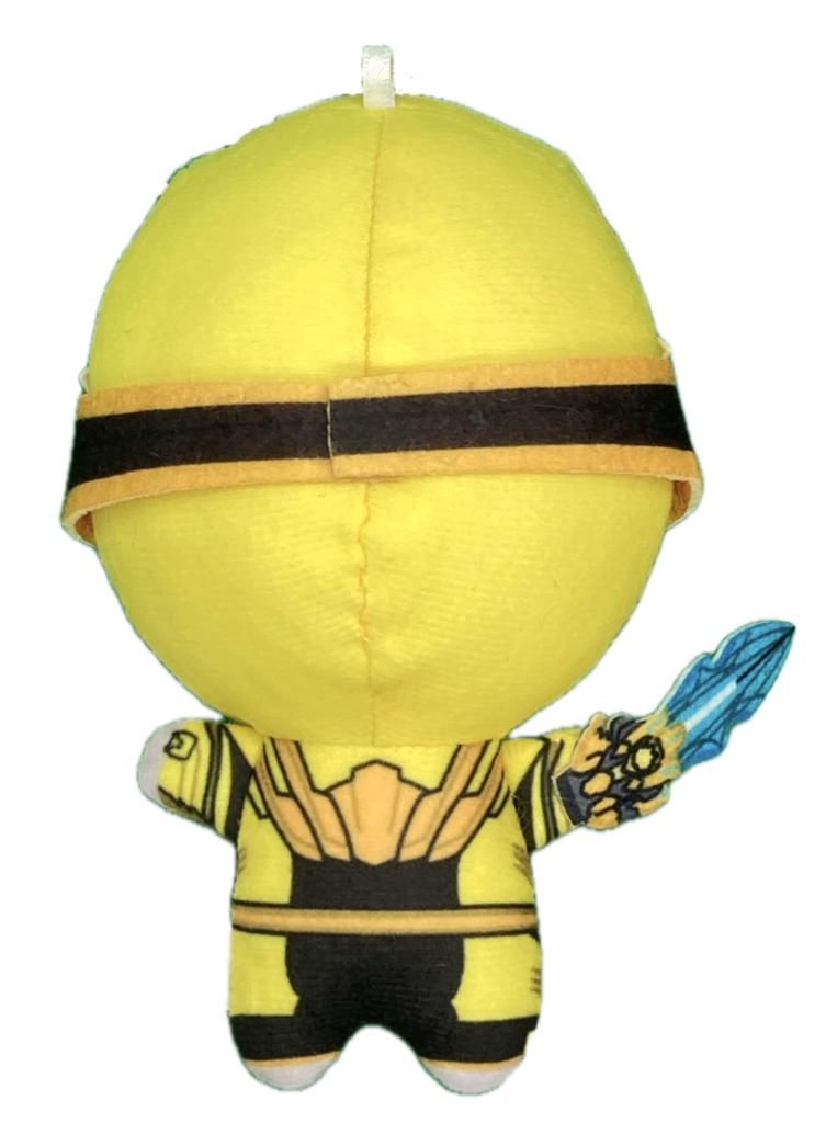 Number One Sentai Gojuger Chibi Gurumi Plush Toy, Approx. 11cm (Yellow T-Ranno)