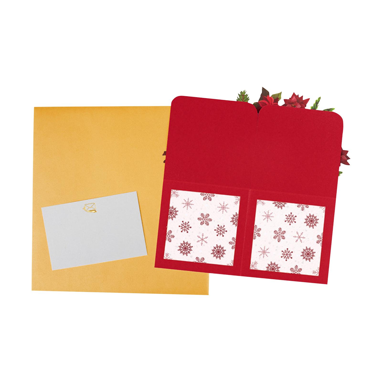 

Christmas Greeting Card Creative 3D Holiday Greeting Card One Size