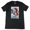 Char Red Comet MS-06S Zaku 2 Gundam In the Great Wave Off Kanagawa Anime Tee