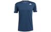T Shirts Men's Navy Blue Crew Neck Moderate Straight Fit GM0507