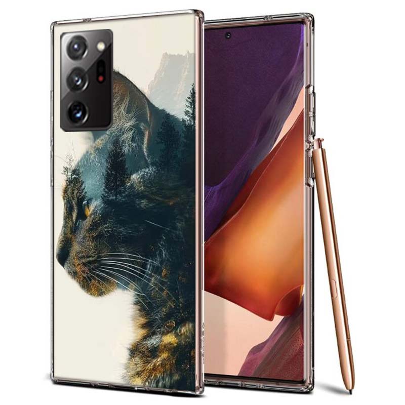 

Forest and Cat Phone Case for Samsung A55 A35 A25 A15 A07 A05S A16 A17 A26 A36 A37 A56 A57 Galaxy Note 20 10 A50S A71 A51 A31 A3 Samsung Note 20