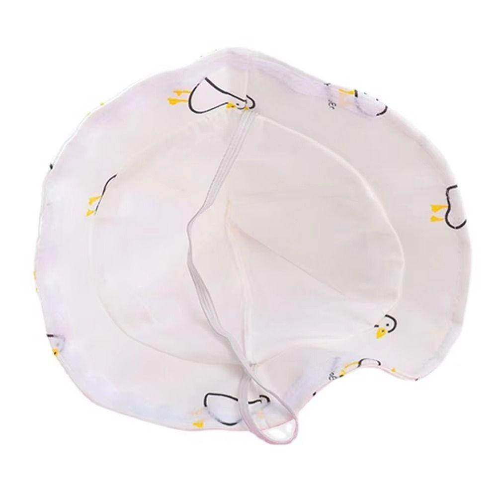 Anti-Droplet Newborn Protective Hat Breathable Fabric Kids Face Mask Hat  Spring Season