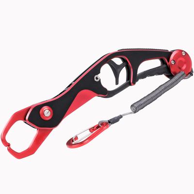 Contyu Fish Aluminum Sea Bass Fishing Grip Grip, Lightweight, Rust-Resistant Alloy, 25cm, 142g, (25cm, Red)