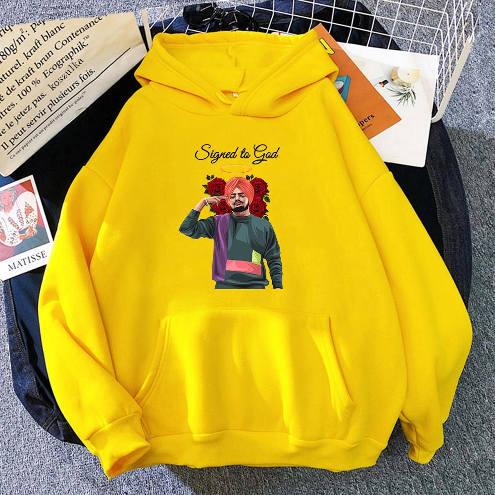 Sidhu Al Wala Sweatshirt with Hat Y2K Men's Hoodie High-quality Casual Sweatshirt Harajuku Sudade Sweatshirt