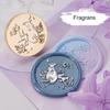 Flowe Art Seal Head Multipurpose DIY Ornamental Round for Packaging Scrapbooking