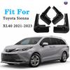 For Toyota Sienna    4 XL40 4X Mudflaps Splash Guard Mud Flap Mudguards Wheel Fender Flare Car Styling Accessories