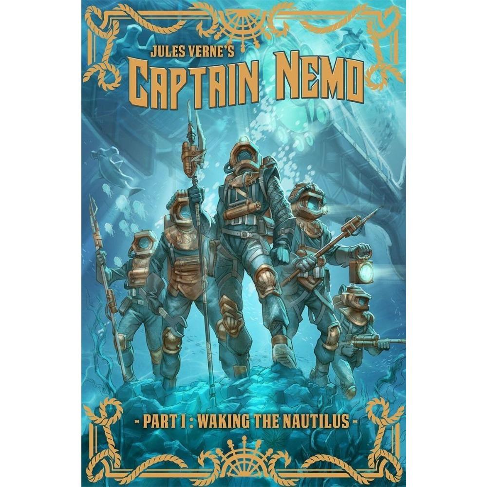 Vintage Tin Sign Diver Submarine Nautical Metal Poster Wall Art Decor For Home Bar Office