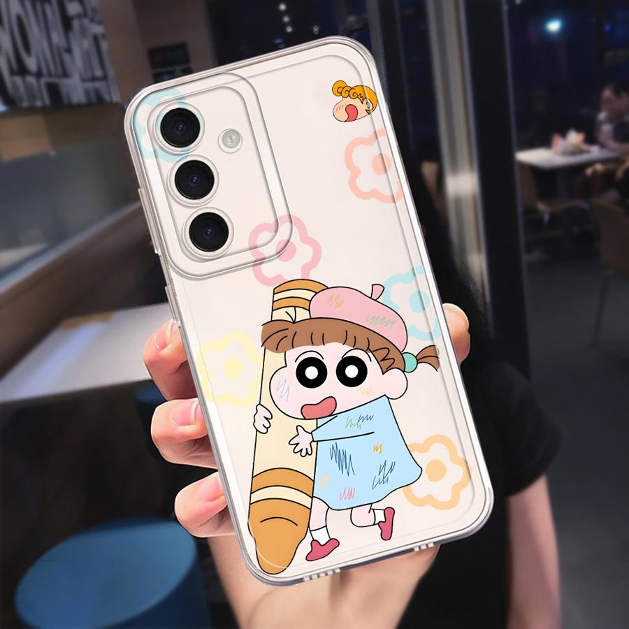Himawari Shin Case for Samsung Galaxy A57 A55 A56 A52 A14 A16 A26 A24 A52 A17 A36 A37 A25 A51 A54 A15 A34 A35 Phone Cover A50