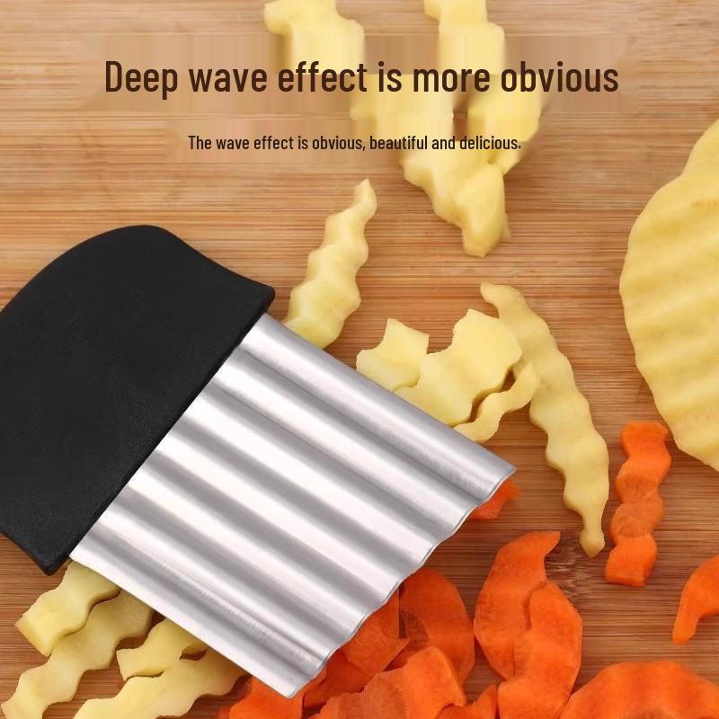 Free Shipping: Wolf Tooth Wavy Potato Knife - Vegetable & French Fry Cutter