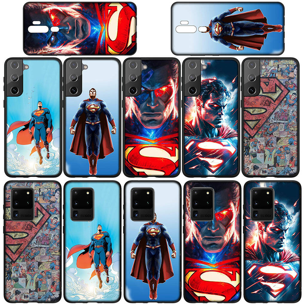 for Samsung Galaxy S25 S24 S23 iPhone 17 16 15 Xiaomi Redmi Note 14 13 12 Plus Pro Max A57 Phone Case Wallpaper Super Hero Supermans Man OPPO Huawei