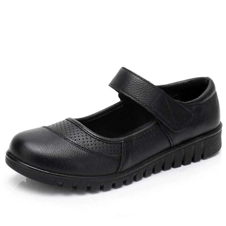 Fashion Flats Moccasins Slip on Loafers Genuine Leather Ballet Shoes Casual Ladies Shoes Footwear Soft Women Shoes Zapatillas De Mujer