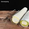 Zackoo 30cm Cake Roll Shaping U-shaped Mold Thickened Transparent Acrylic Swiss Roll Refrigerated Retainer Pastry Baking Tool