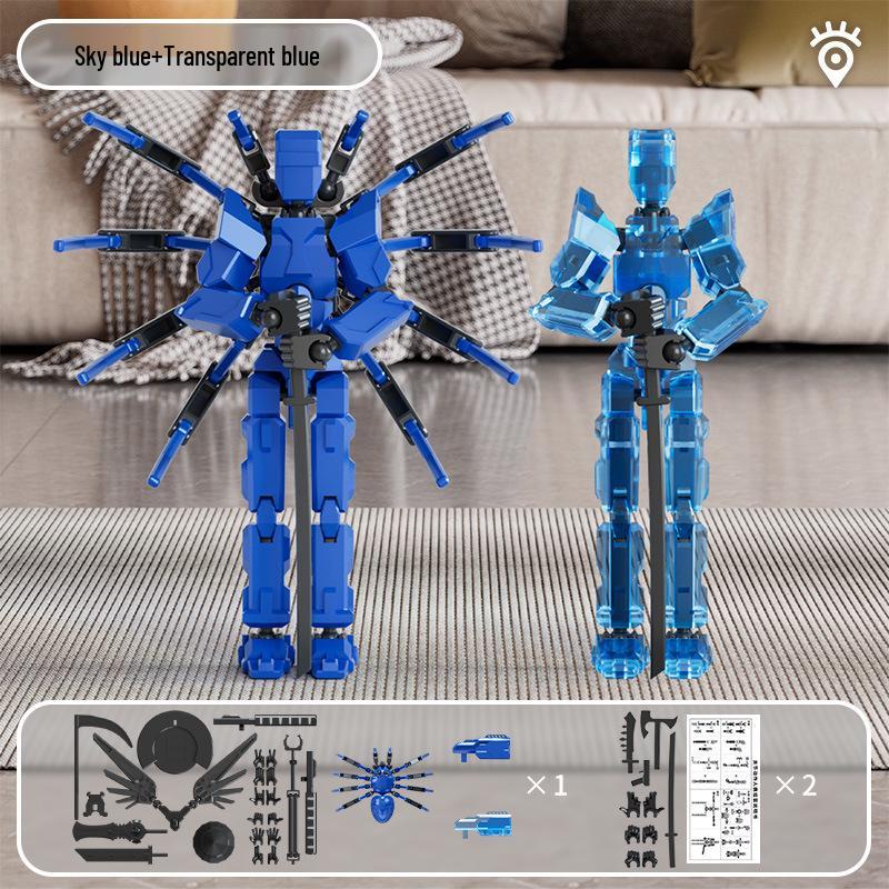 Multi-joint Movable Figure Assembly Toy and Ornament