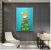 Wall Art Pictures For Living Room Kid's Bedroom Nursery Cuadros Home Decor Cartoon Cat Posters And Prints Canvas Oil Painting