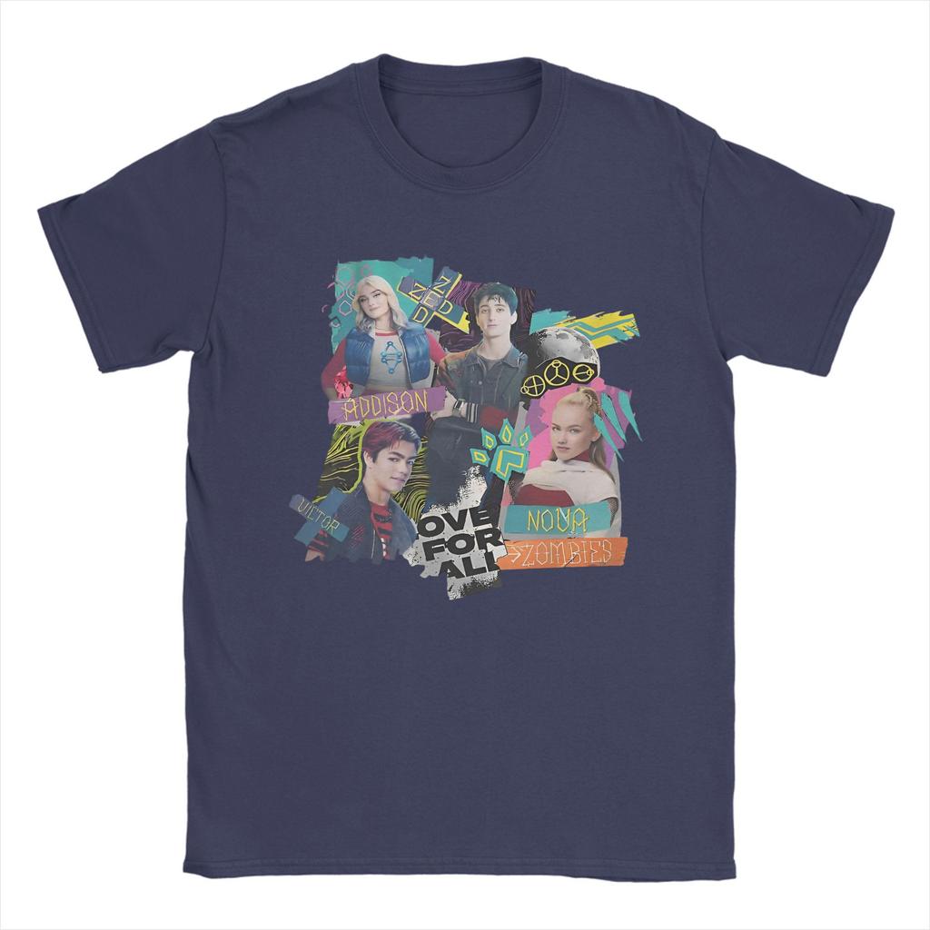 Zombies 4 Dawn of the Vampires Men's T Shirts 2025 Movie Novelty Tees Short Sleeve O Neck T-Shirt Cotton Printing Merchandise
