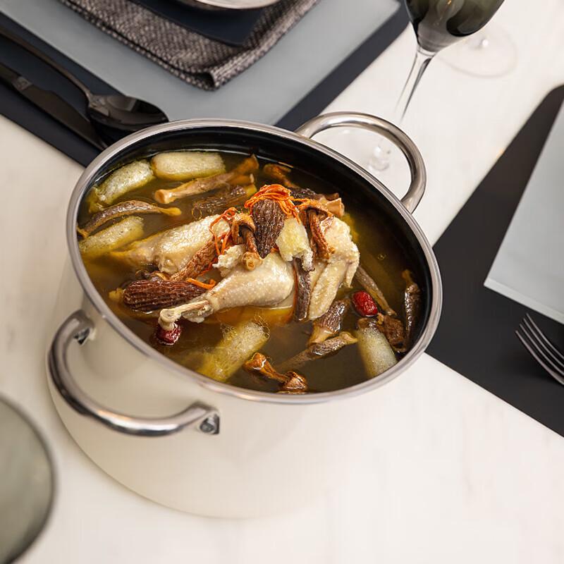 Sohome Enamel Stainless Steel Soup Pot