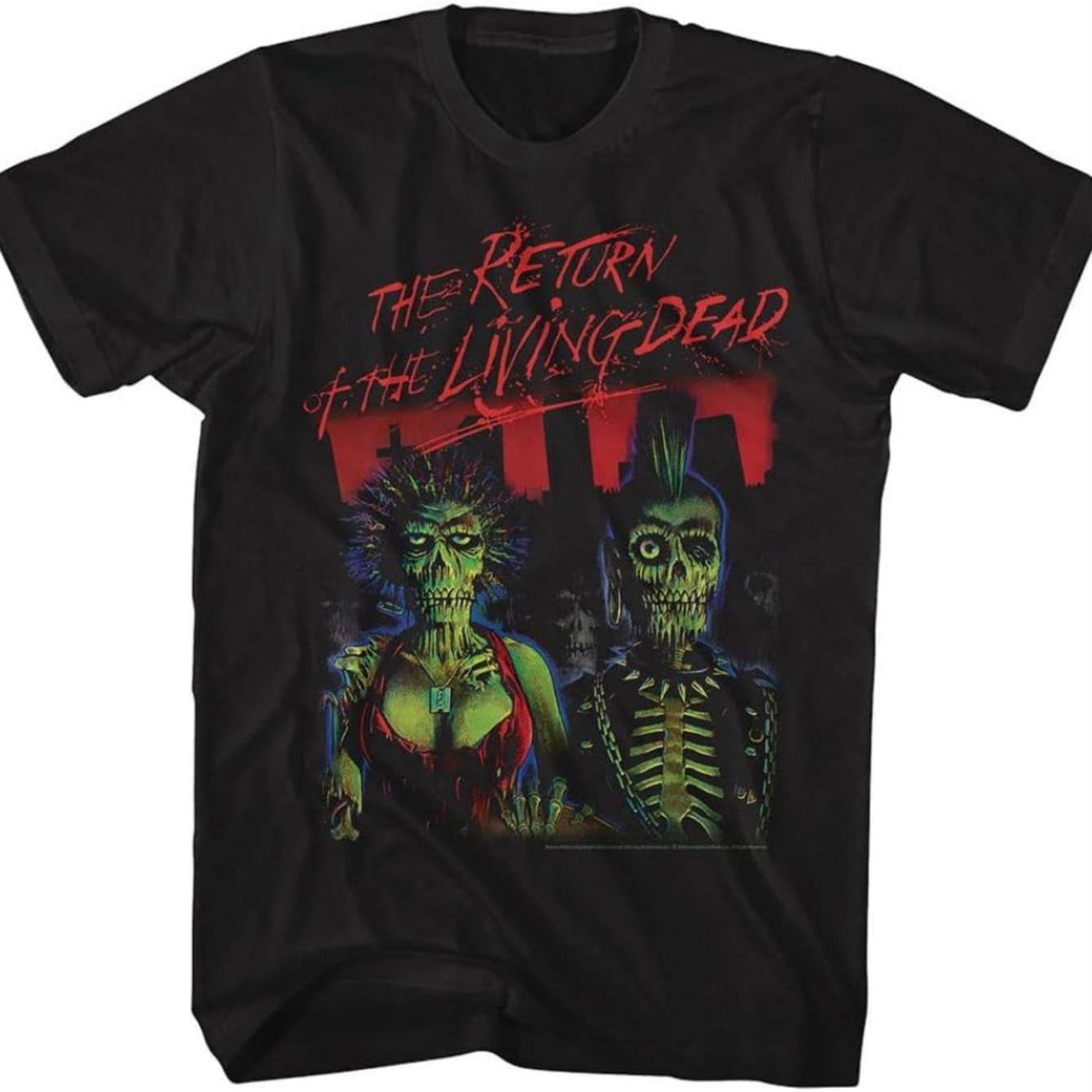 

The Return of The Living Dead: Zombie Movie Four Seasons New Men s and Women s Cotton Casual Fashion Streetwear 4XL