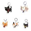 Amoureux Mignon Sacs à Main Pendentif Jouet Enfant Cadeau Porte-clés Chat Chaton Porte-clés