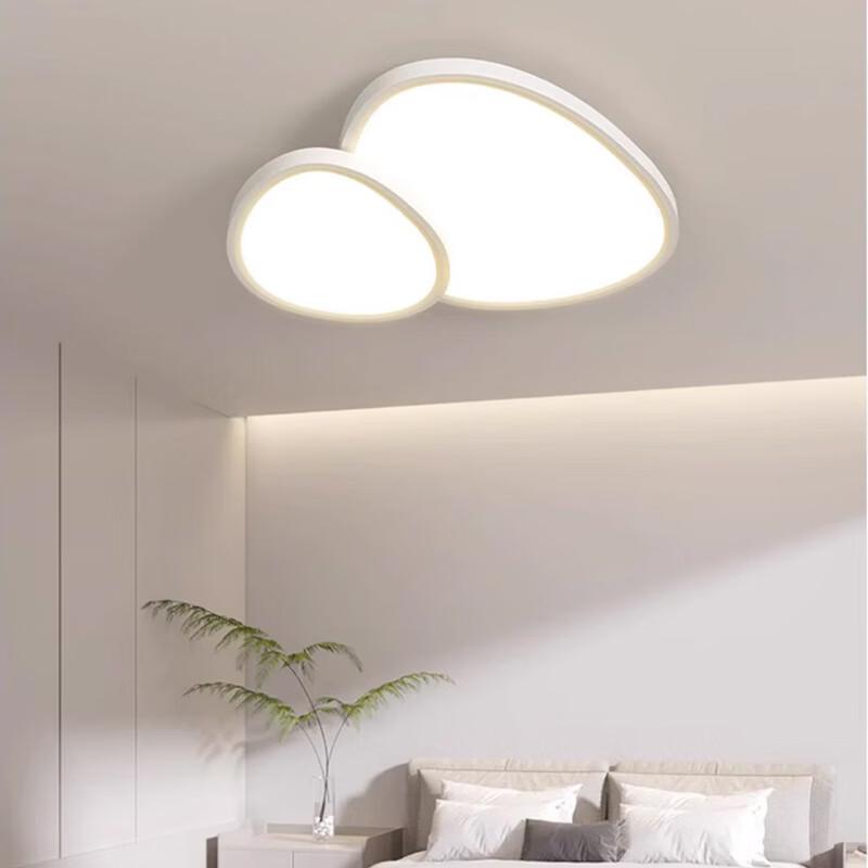 Dream Bubble Double-Layer Pebble LED Ceiling Lamp