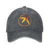 Aphex Twin Vintage Washed Denim Cap Casual Baseball Caps Adjustable Hat Summer Unisex Baseball Hats