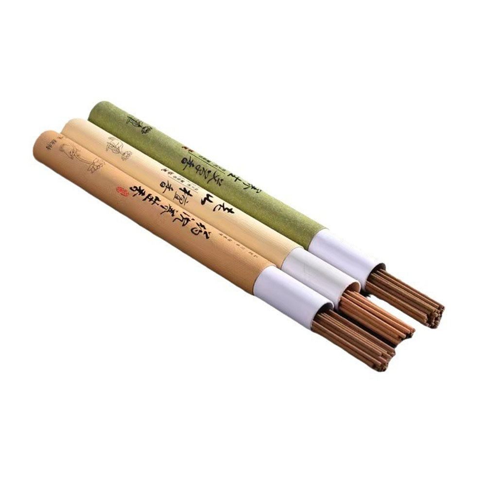 1/2Box Sandalwood Mugwort Scent Incense Stick Sleeping Aiding Home Office Bedroom Refreshing Scent Tranquilize Mind 20g/Box