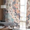 Retro Wandbilder Mittelalterliche Transparente Fenstergardine Tüllgardinen für Wohnzimmer Schlafzimmer Hotel Heimdeko Voile Drapierungen