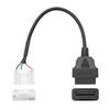 For Tesla 12pin 20pin 26pin To 16pin Male Female OBD2 Cable Connector Model 3 Model Y OBD 2 OBDII Diagnostic Tool Auto Adapter