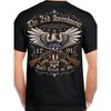 Unisexs Big Tall Patriotic Eagle American Flag 2nd Aunisexdunisext Graphic Tshirt 100 Soft Breathable Retro Vintage Style Short Sleeve Tee