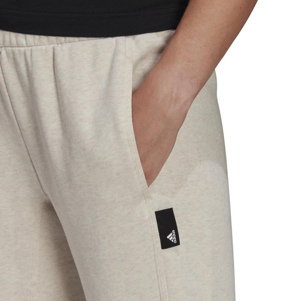 Adidas FW24 Comfortable Casual Versatile Tapered Knit Sports Pants Women Pants Khaki HE2863