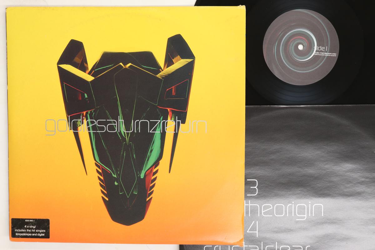 

LP Record GOLDIE Saturnz Return 82899018289901 FFRR 1998 Europe Dance Electronica Used
