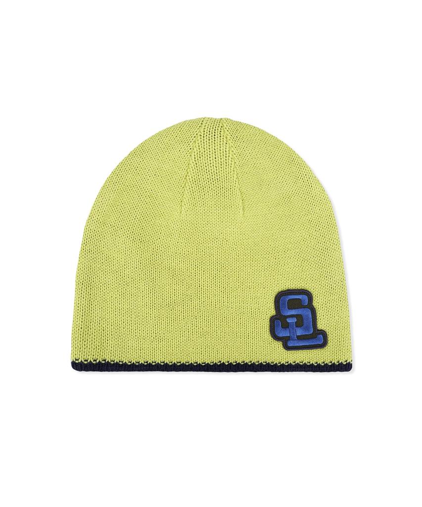 Sseonleobeutueo Reversible Net Beanie Lime
