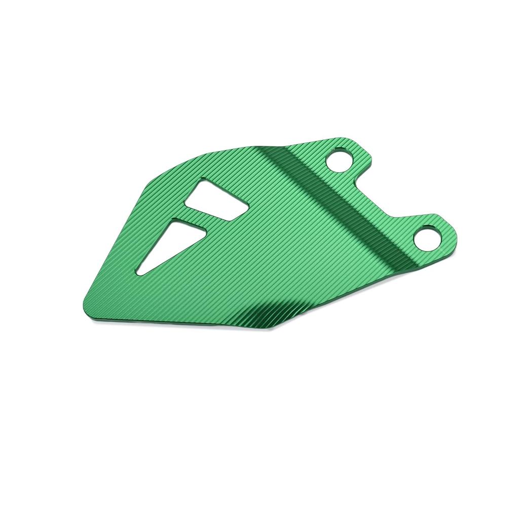 LEDISHUN Footpeg Heel Plate Guard Protector for Kawasaki Ninja ZX-10R 2011-2024 (Green)