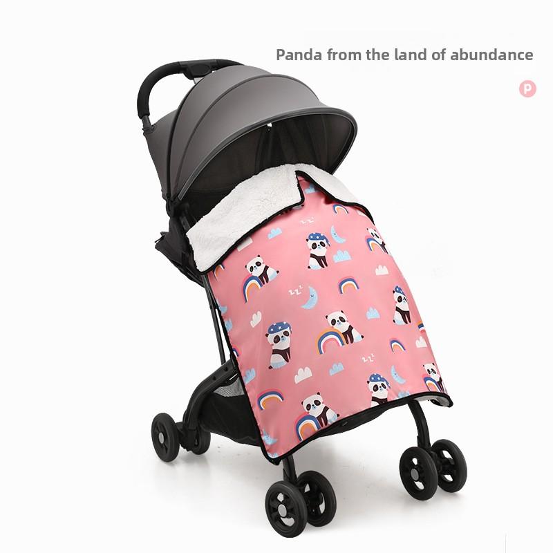 Stroller windproof blanket Stroller blanket Windproof waterproof Go out convenient to keep warm