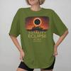 Unisex Wounisex Print Total Solar Eclipse At Sea 2026 Tee T Shirt Pure Cotton Tshirts Clothing