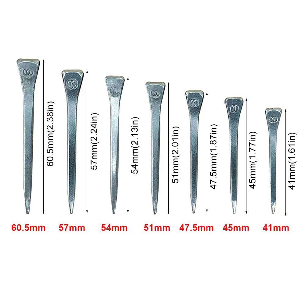 100Pcs Steel Horse Shoe Nails Harness Repair Hoof Nails New Horseshoe Nails  Horse Riding Supplies