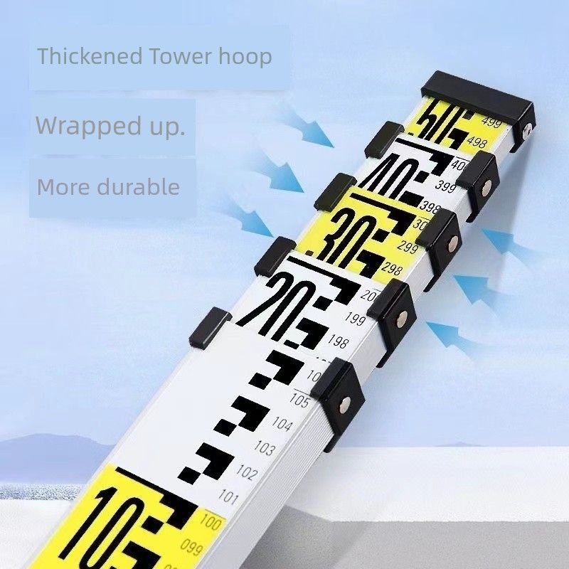 

Laser Level High Precision Engineering Measurement Automatic Leveling Outdoor Level Full Set Ruler Sopwith Staff Tripod 5 m tower feet (level/sweeper available)