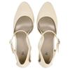 Zara Fashion Elegant Cone Heel High Heels 9Cm Women high heels Beige 11203510002