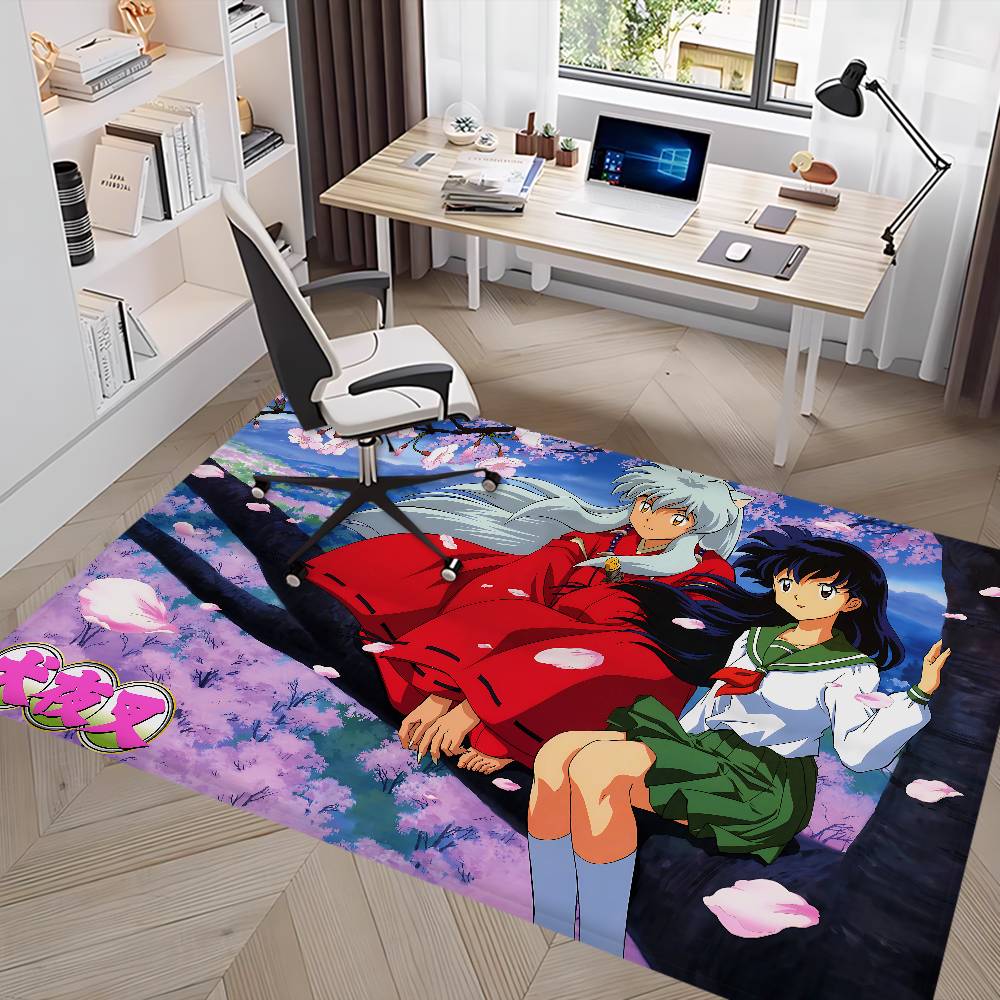 Japanese Anime Inuyasha Kitchen Mat Cheaper Anti-slip Modern Living Room Balcony Printed Modern Home Decor