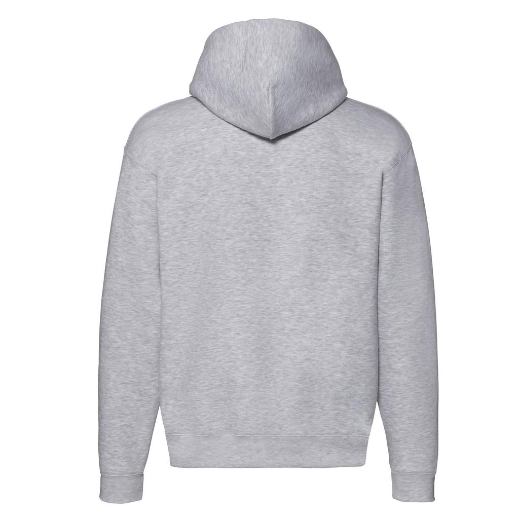 Fruit of the Loom Unisex Adult Premium Heather Hooded Jacket