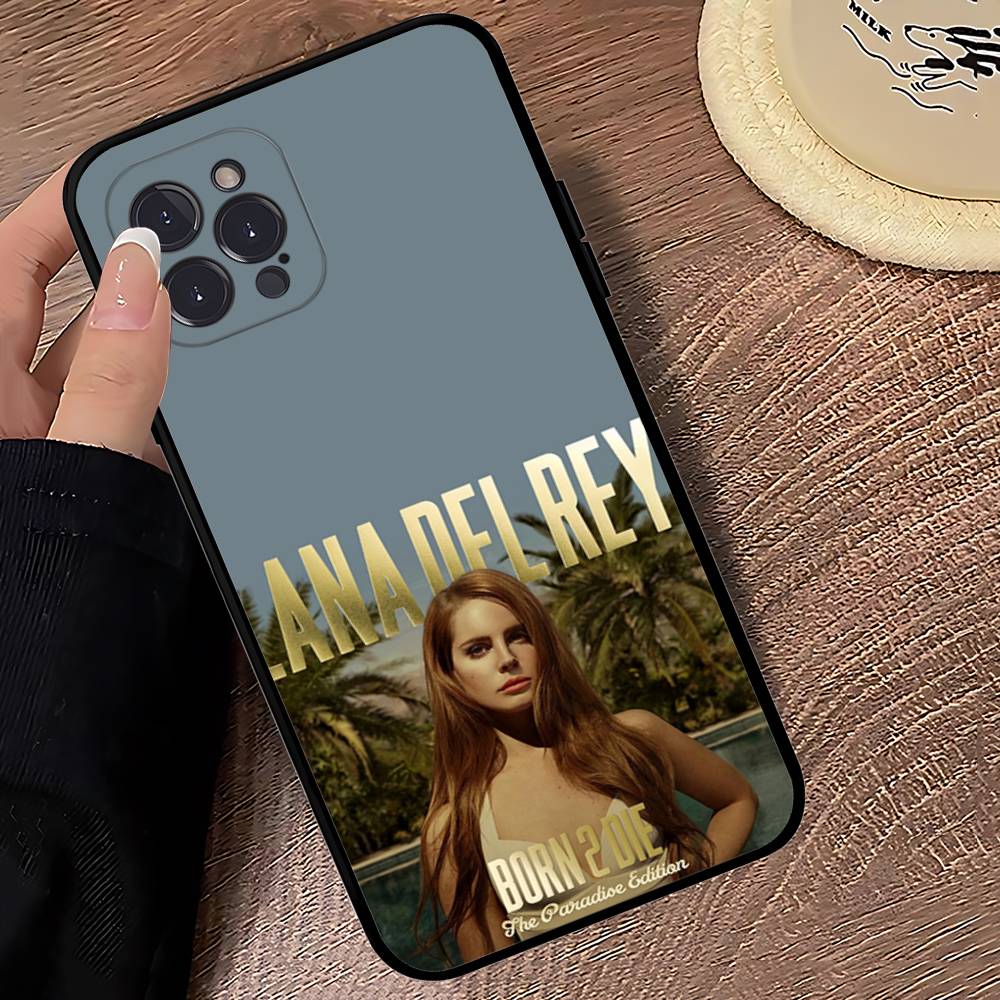L-Lana D-Del Rey Phone Case For iPhone 16 15 14 13 12 Mini 11 Pro XS Max X XR SE 6 7 8 Plus Soft Silicone Cover