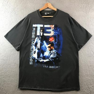 T-ShirtVintage T3 Terminator Rise of the Machines Movie Promo Graphic T Shirt L