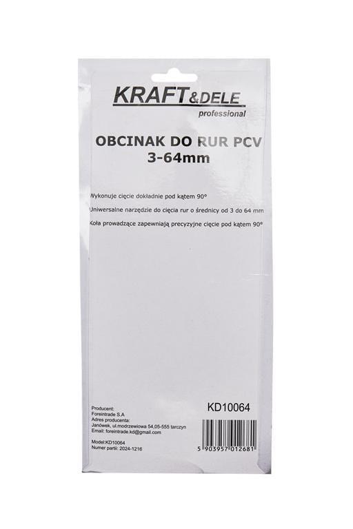PVC PIPE CUTTER 3-64 KD10064