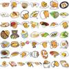 50 Lazy Egg Yolk Cute Stickers for Journals, Suitcases, Notebooks - Waterproof & DIY-Friendly