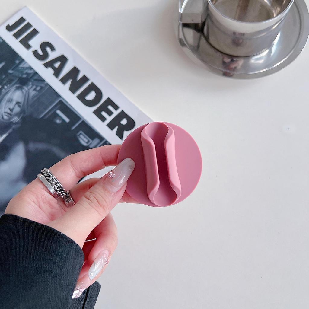 Silicone Phone Case with 3M Adhesive Lipstick Holder & Stand