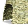 Guinea Pig Grass House Handwoven Natural Straw Cave House for Small Animal Hideout for Hamster Hedgehog Chinchillas
